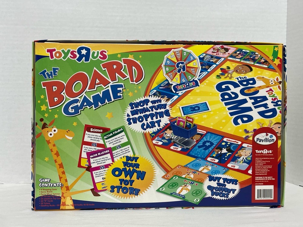 Toys R' Us Board Game Vintage Complete